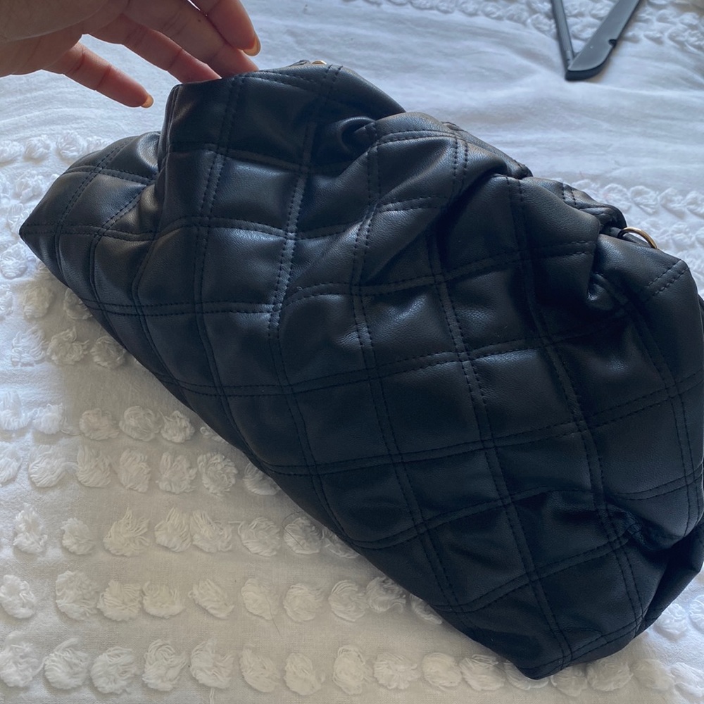 H&M quilted pouch bag